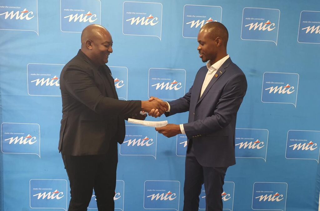 MTC And Otjiwarongo Municipality Sign MoU Eagle FM