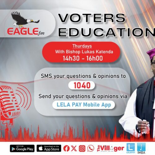 VOTERS EDUCATION PROGRAMME WITH LUKAS KATENDA (2 MAY 2024)