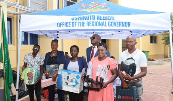 Oshikoto Regional Governor Office Supports Start-ups with N$100,000