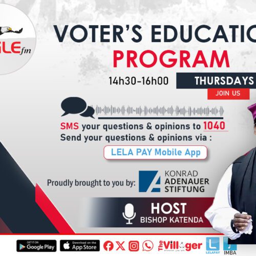 VOTERS EDUCATION PROGRAMME WITH BISHOP KATENDA (20 NOVEMBER 2025)