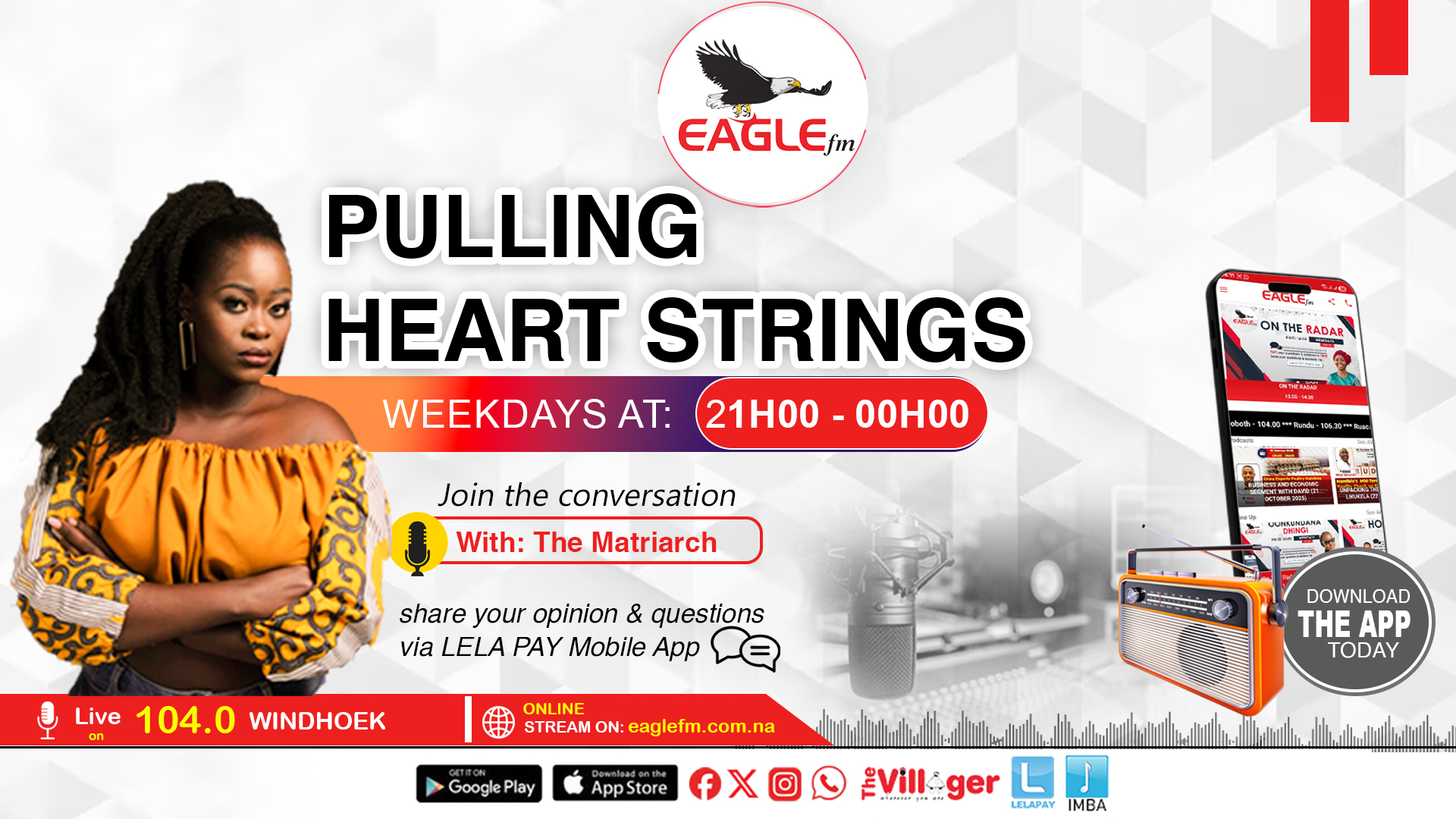 PULLING HEART STRINGS WITH THE MATRIARCH (12 JANUARY 2026) – Eagle FM