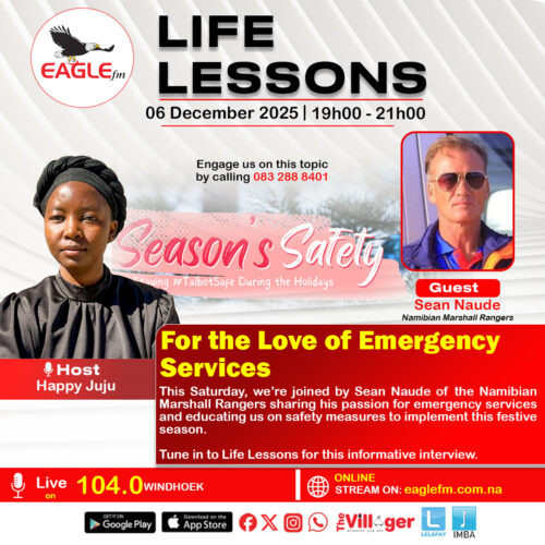LIFE LESSONS WITH SEAN NAUDE (6 DECEMBER 2025)