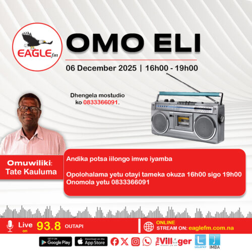 OMO ELI PAMWE NA KAULUMA (6 DECEMBER 2025)