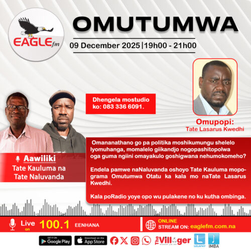 OMUTUMWA PAMWE NA KAULUMA NA NALUVANDA (9 DECEMBER 2025)