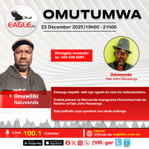 OMUTUMWA PAMWE NA JOHN HAUWANGA (23 DECEMBER 2025)