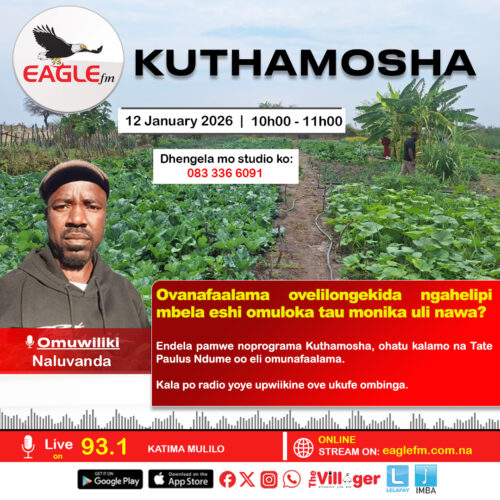 KUTHAMOSHA PAMWE NA NALUVANDA (12 JANUARY 2026)