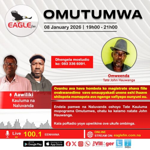 OMUTUMWA PAMWE NA KAULUMA NA NALUVANDA (8 JANUARY 2026)