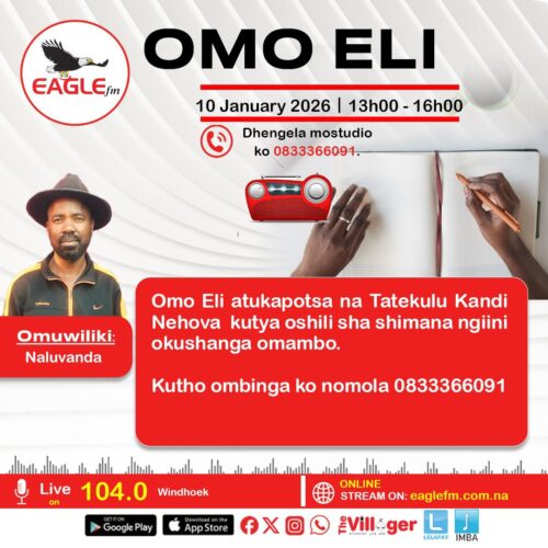 OMO ELI PAMWE NALUVANDA (10 JANUARY 2026)