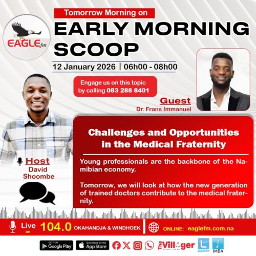 THE EARLY MORNING SCOOP WITH FRANS IMMANUEL (12 JANUARY 2026)