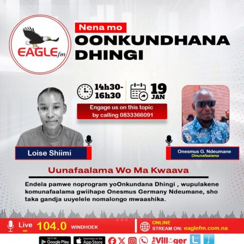 OONKUNDANA DHINGI PAMWE NA LOISE (19 JANUARY 2026)