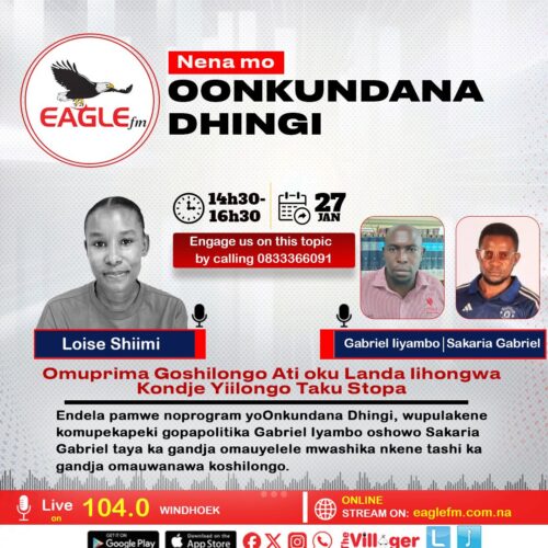 OONKUNDANA DHINGI PAMWE NA LOISE (27 JANUARY 2026)