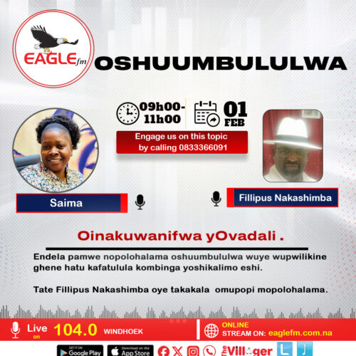 OSHUUMBULULWA PAMWE NA SAIMA (1 FEBRUARY 2026)