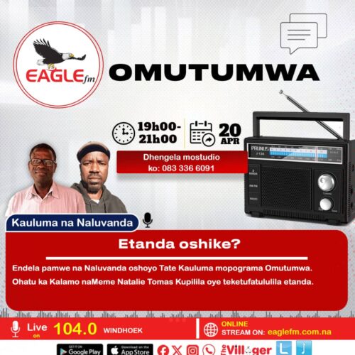 OMUTUMWA PAMWE NA KAULUMA NA NALUVANDA (20 APRIL 2026)