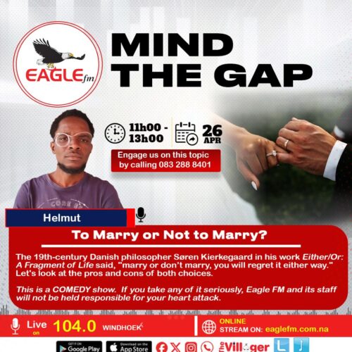 MIND THE GAP WITH HELMUT (26 APRIL 2026)