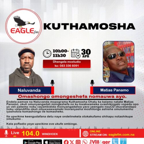 KUTHAMOSHA PAMWE NA NALUVANDA (30 APRIL 2026)