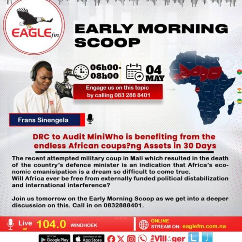 THE EARLY MORNING SCOOP WITH FRANS (4 MAY 2026)