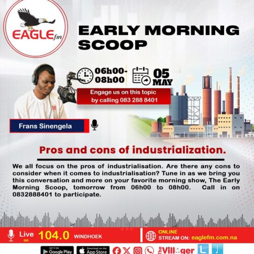 THE EARLY MORNING SCOOP WITH FRANS (5 MAY 2026)