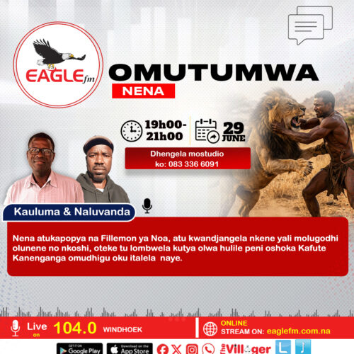 OMUTUMWA PAMWE NA KAULUMA NA NALUVANDA (29 JUNE 2026)