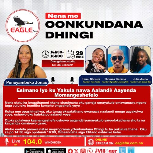 OONKUNDANA DHINGI PAMWE NA PENEYAMBEKO (29 JUNE 2026)