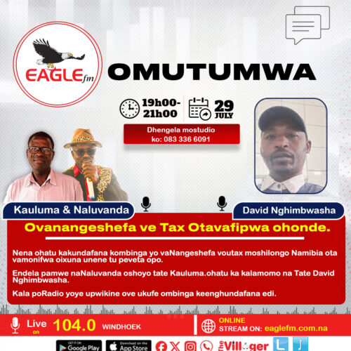 OMUTUMWA PAMWE NA KAULUMA NA NALUVANDA (29 JULY 2026)