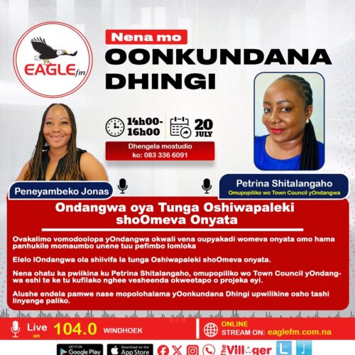 OONKUNDANA DHINGI PAMWE NA PENEYAMBEKO (20 JULY 2026)