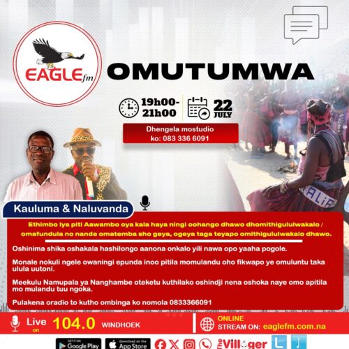 OMUTUMWA PAMWE NA KAULUMA NA NALUVANDA (22 JULY 2026)