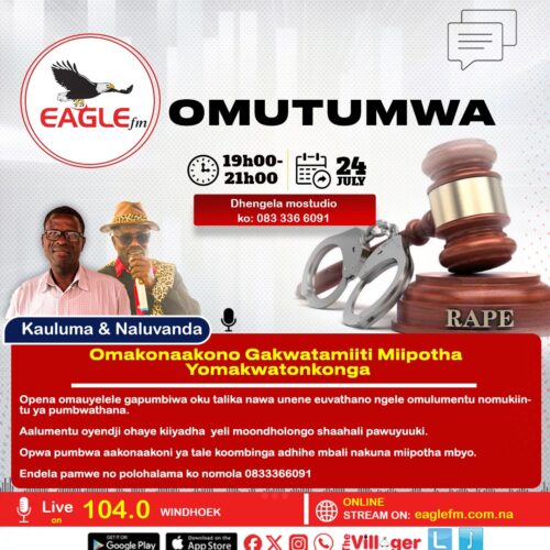 OMUTUMWA PAMWE NA KAULUMA NA NALUVANDA (24 JULY 2026)