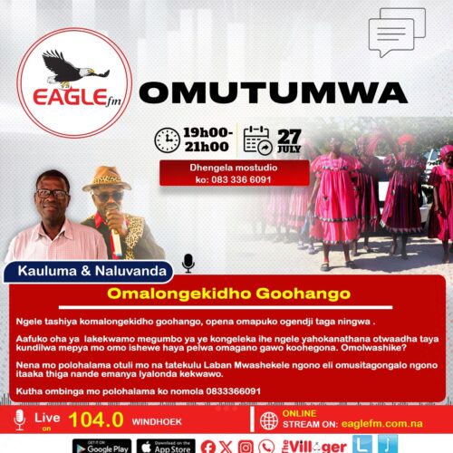 OMUTUMWA PAMWE NA KAULUMA NA NALUVANDA (27 JULY 2026)
