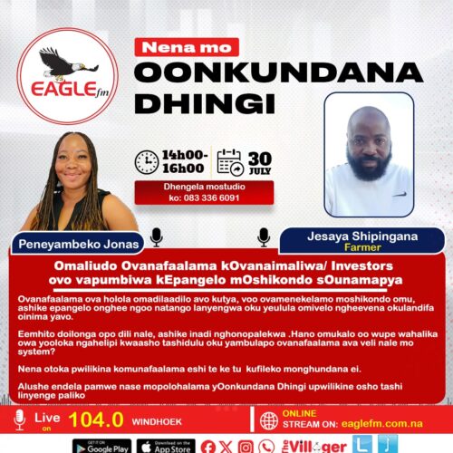 OONKUNDANA DHINGI PAMWE PENEYAMBEKO (30 JULY 2026)