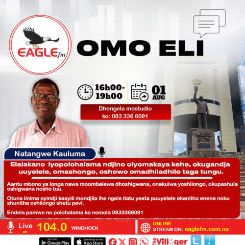 OMO ELI PAMWE NA KAULUMA (1 AUGUST 2026)