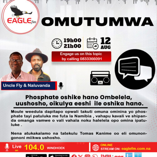 OMUTUMWA PAMWE NA KAULUMA (12 AUGUST 2026)