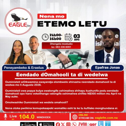 ETEMO LETU PAMWE NA PENEYAMBEKO (3 AUGUST 2026)