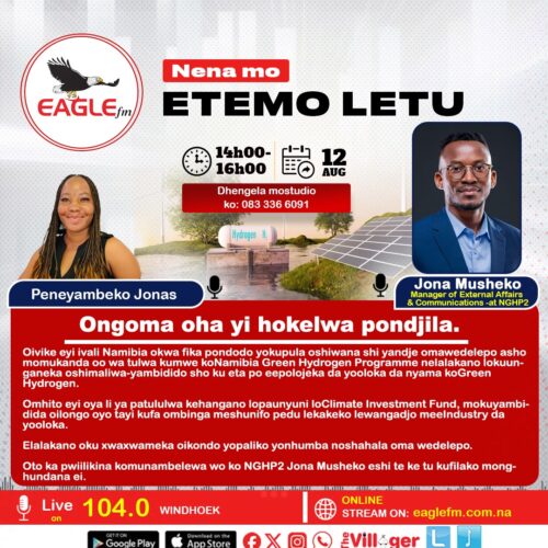 ETEMO LETU PAMWE NA PENEYAMBEKO (12 AUGUST 2026)