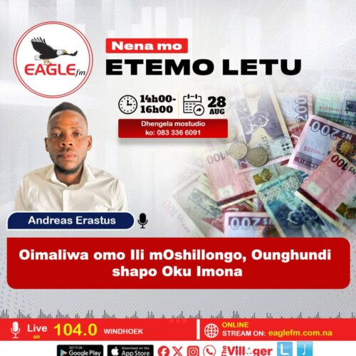 ETEMO LETU PAMWE NA ERASTUS (28 AUGUST 2026)