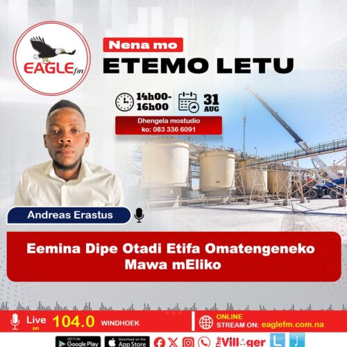 ETEMO LETU PAMWE NA ERASTUS (31 AUGUST 2026)