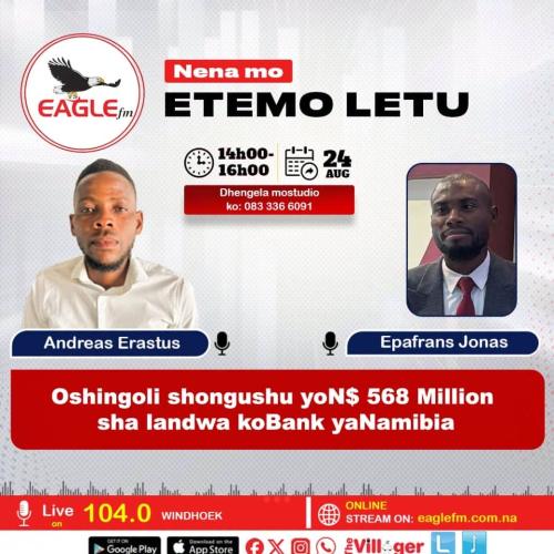 ETEMO LETU PAMWE NA ERASTUS (24 AUGUST 2026)