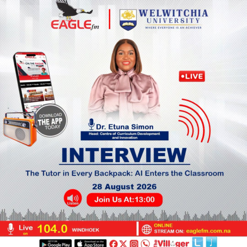 WELWITCHIA UNIVERSITY INTERVIEW WITH ETUNA SIMON (28 AUGUST 2026)