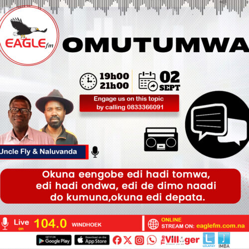 OMUTUMWA PAMWE NA KAULUMA (2 SEPTEMBER 2026)
