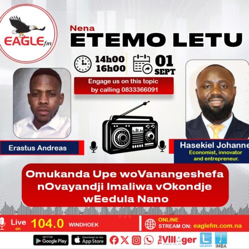 ETEMO LETU PAMWE NA ERASTUS (1 SEPTEMBER 2026)