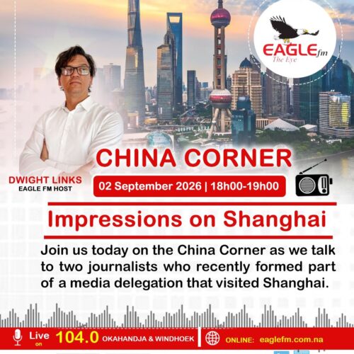 CHINA CORNER WITH DWIGHT (2 SEPTEMBER 2026)
