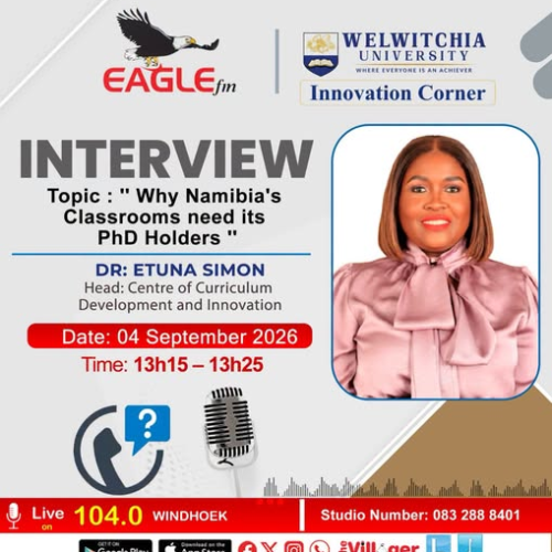 WELWITCHIA UNIVERSITY INTERVIEW WITH ETUNA SIMON (4 SEPTEMBER 2026)